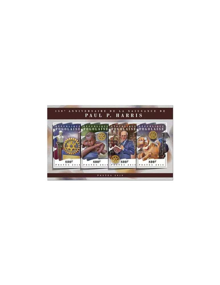 n° 6196/6199 - Timbre TOGO Poste