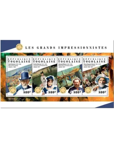 n° 6340/6343 - Timbre TOGO Poste