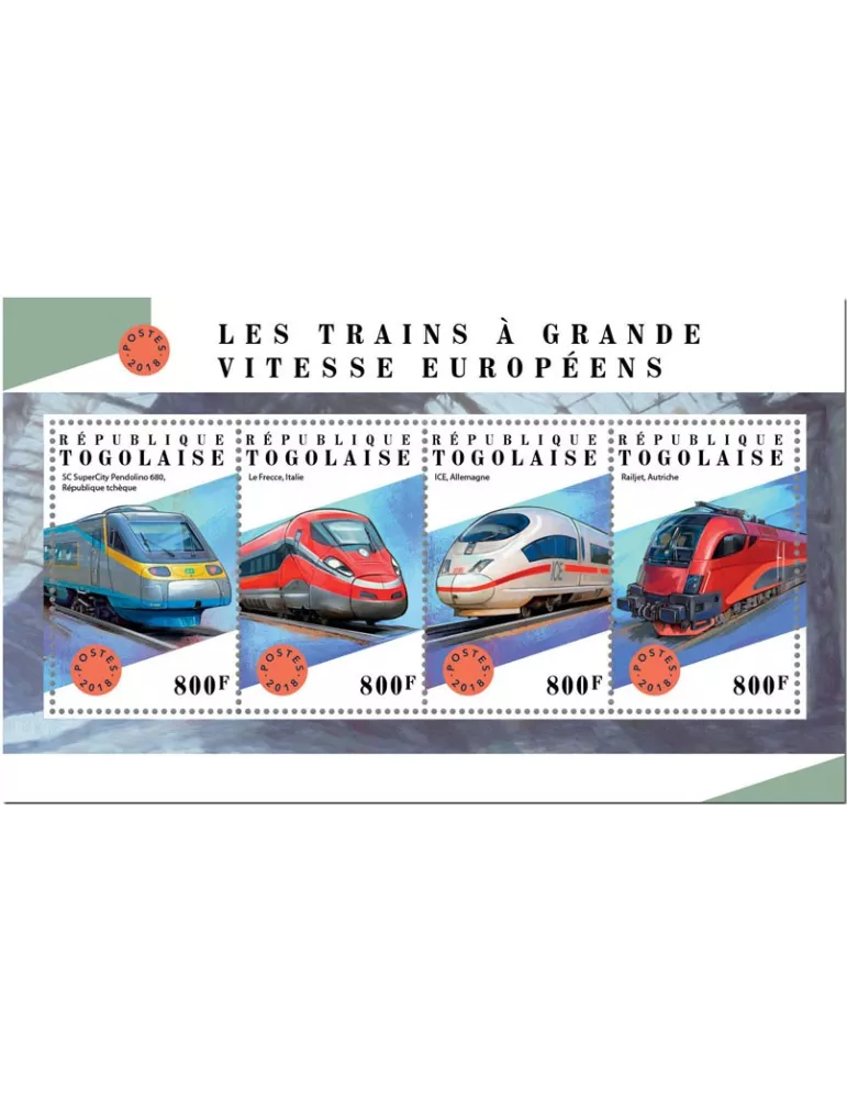 n° 6352/6355 - Timbre TOGO Poste