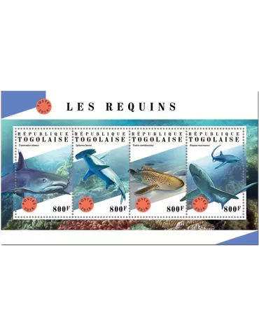 n° 6364/6367 - Timbre TOGO Poste