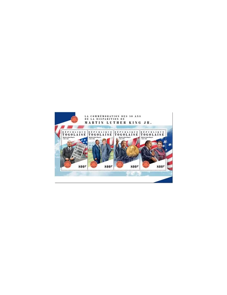 n° 6396/6399 - Timbre TOGO Poste