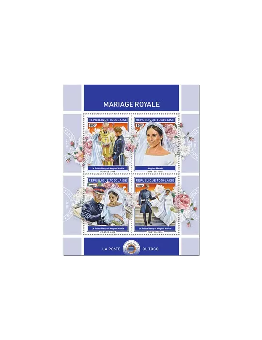 n° 6468/6471 - Timbre TOGO Poste