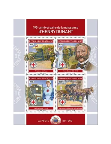 n° 6480/6483 - Timbre TOGO Poste