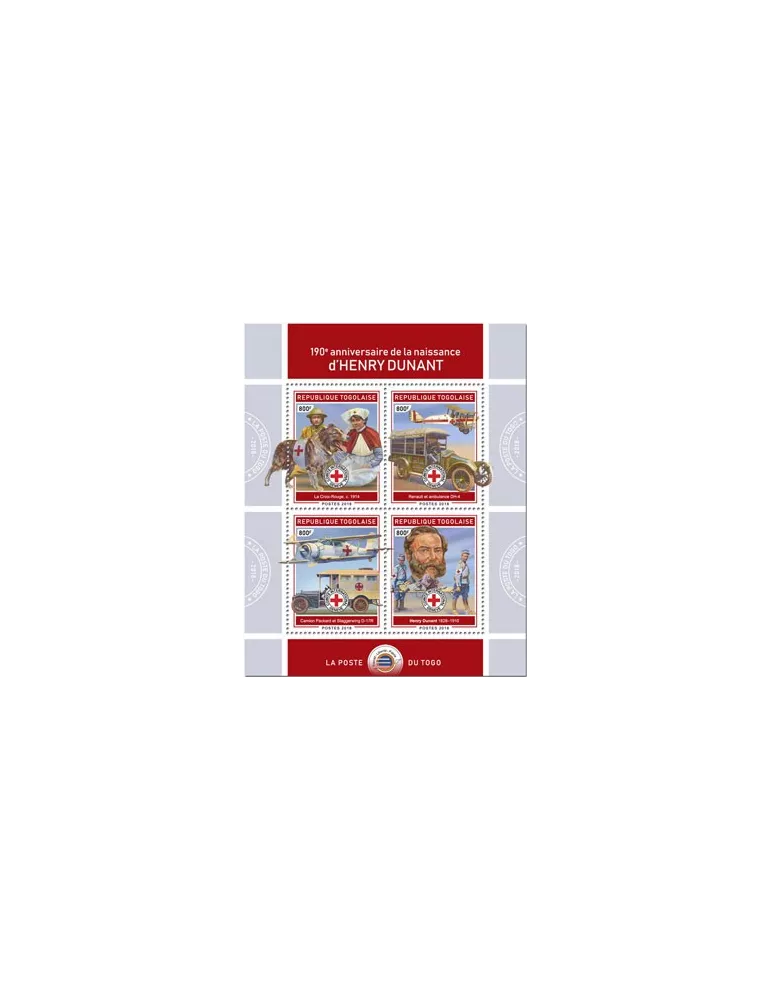 n° 6484/6487 - Timbre TOGO Poste