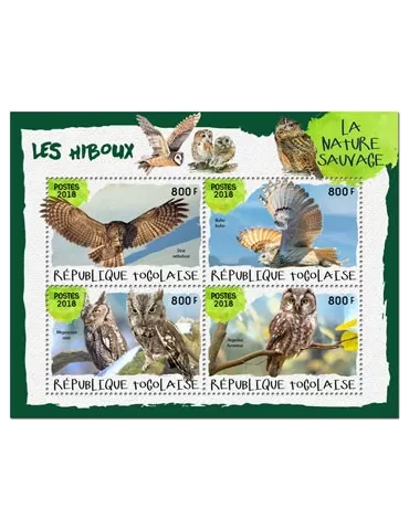 n° 6500/6503 - Timbre TOGO Poste