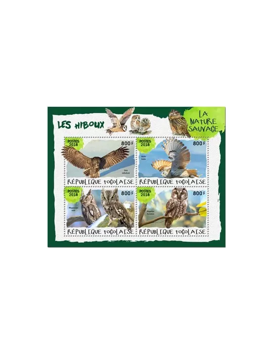 n° 6500/6503 - Timbre TOGO Poste