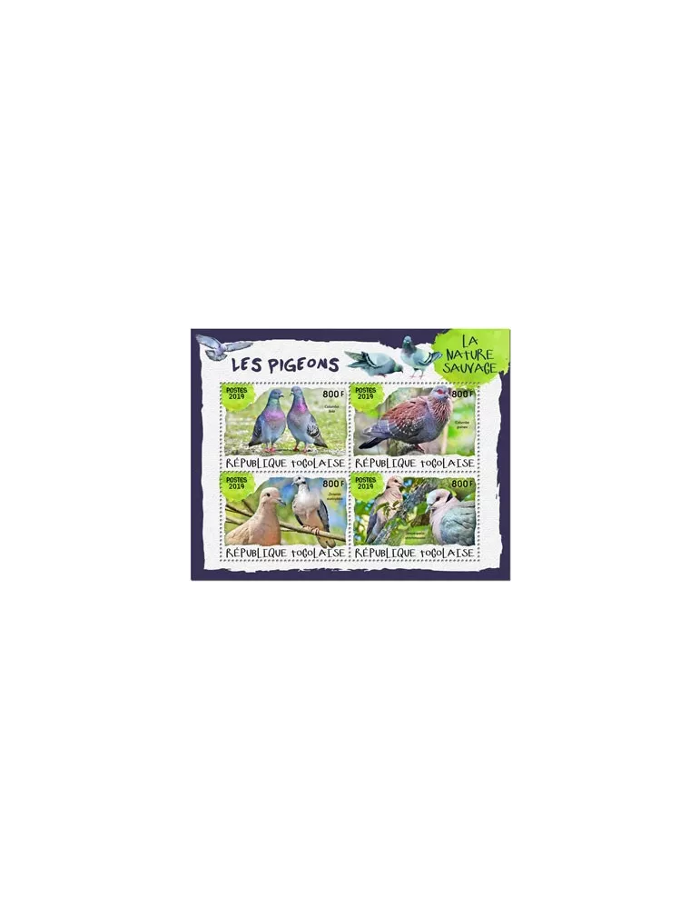 n° 6580/6583 - Timbre TOGO Poste