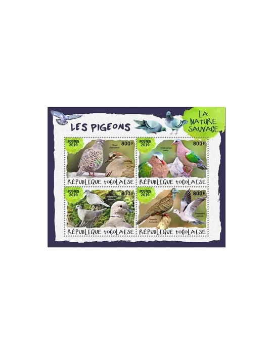 n° 6584/6587 - Timbre TOGO Poste