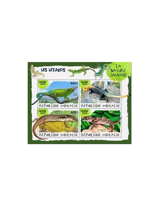 n° 6652/6655 - Timbre TOGO Poste