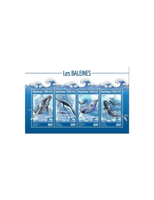 n° 6704/6707 - Timbre TOGO Poste