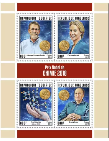 n° 6744/6747 - Timbre TOGO Poste