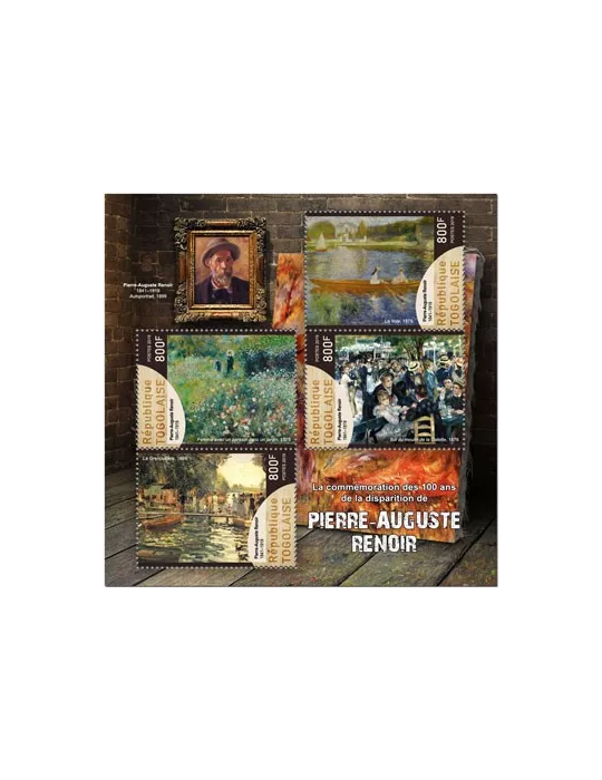 n° 6760/6763 - Timbre TOGO Poste