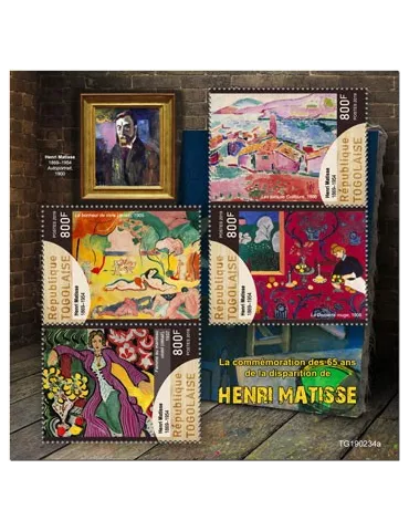 n° 6936/6939 - Timbre TOGO Poste