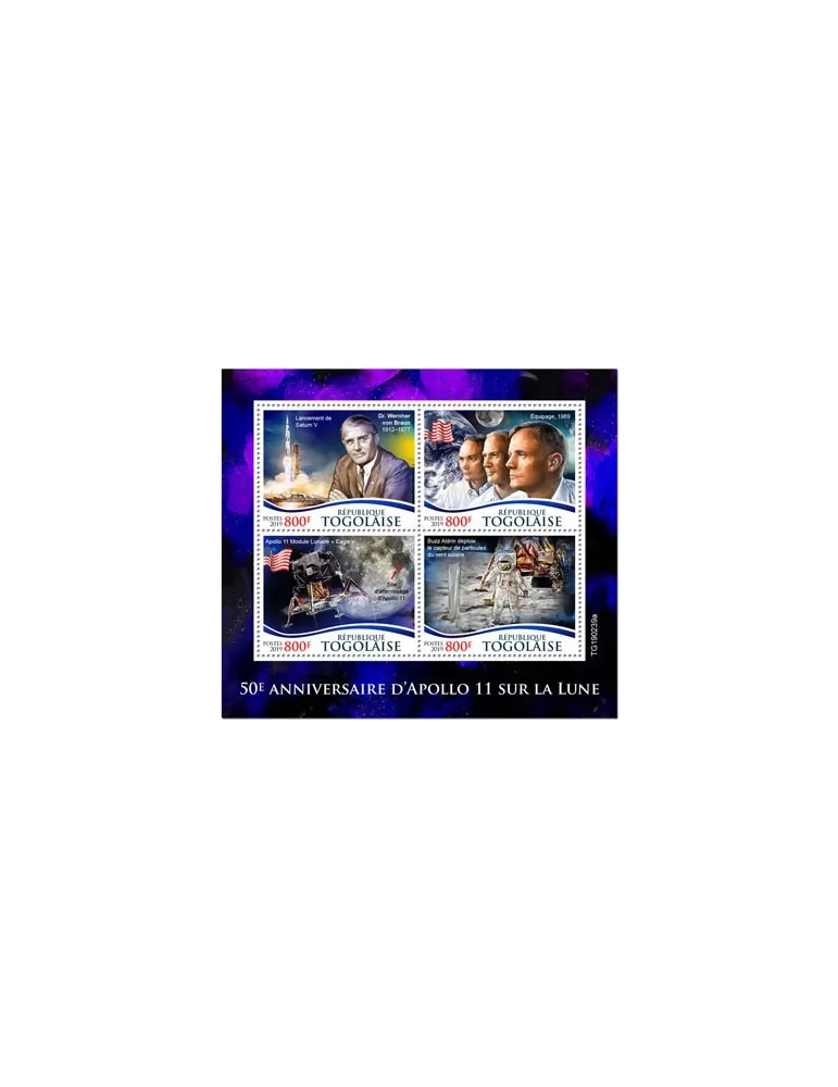 n° 6956/6959 - Timbre TOGO Poste