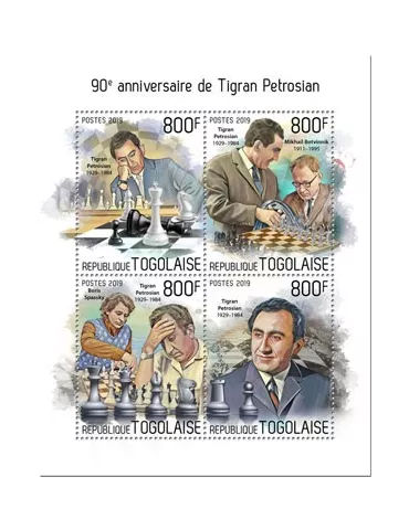n° 7062/7065 - Timbre TOGO Poste