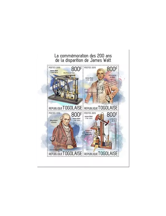 n° 7078/7081 - Timbre TOGO Poste