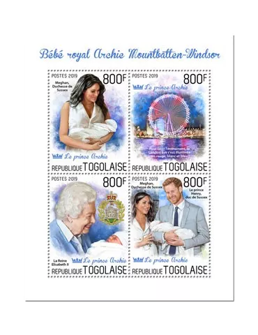 n° 7106/7109 - Timbre TOGO Poste