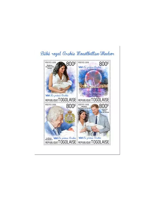 n° 7106/7109 - Timbre TOGO Poste