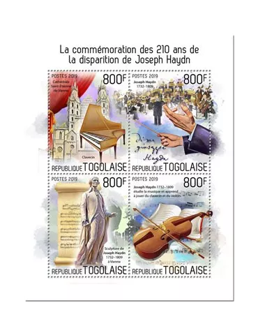 n° 7126/7129 - Timbre TOGO Poste