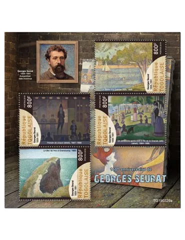 n° 7142/7145 - Timbre TOGO Poste