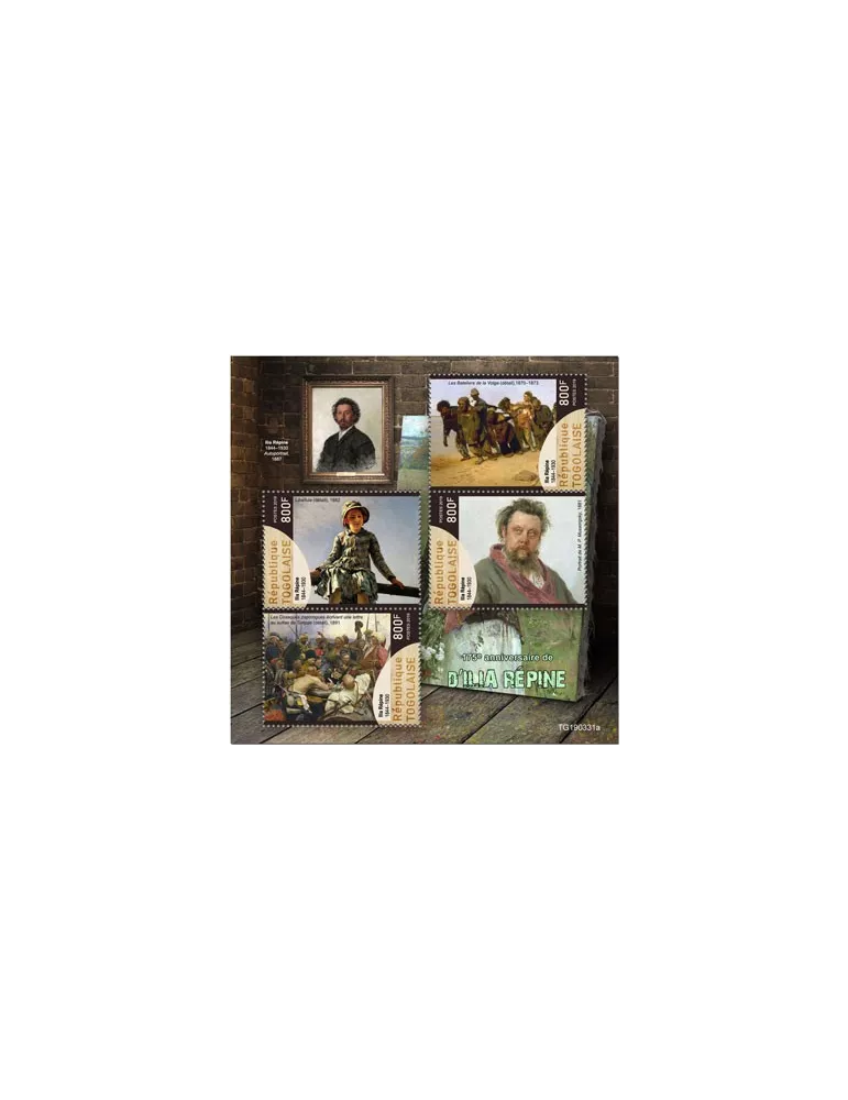 n° 7150/7153 - Timbre TOGO Poste