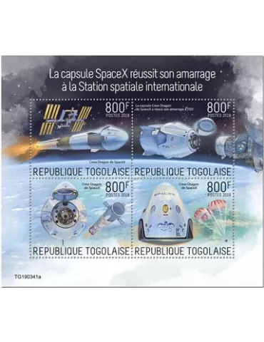 n° 7190/7193 - Timbre TOGO Poste