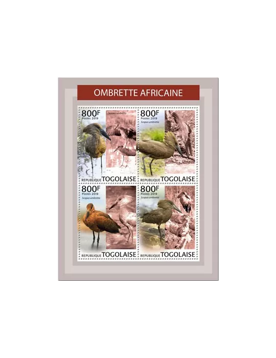 n° 7227/7230 - Timbre TOGO Poste