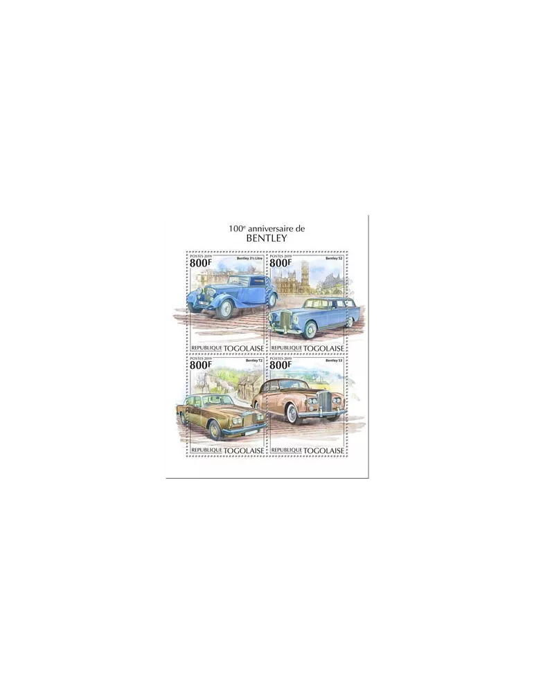 n° 7326/7329 - Timbre TOGO Poste