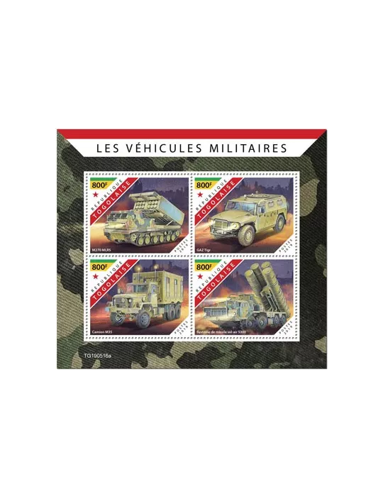 n° 7631/7634 - Timbre TOGO Poste