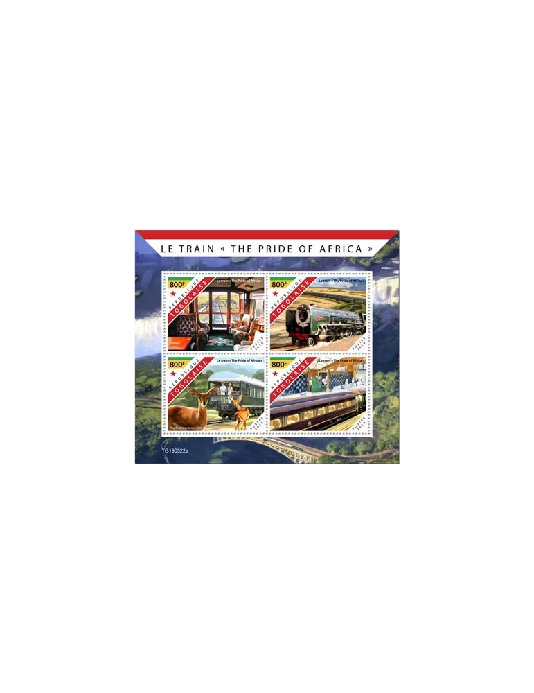 n° 7655/7658 - Timbre TOGO Poste