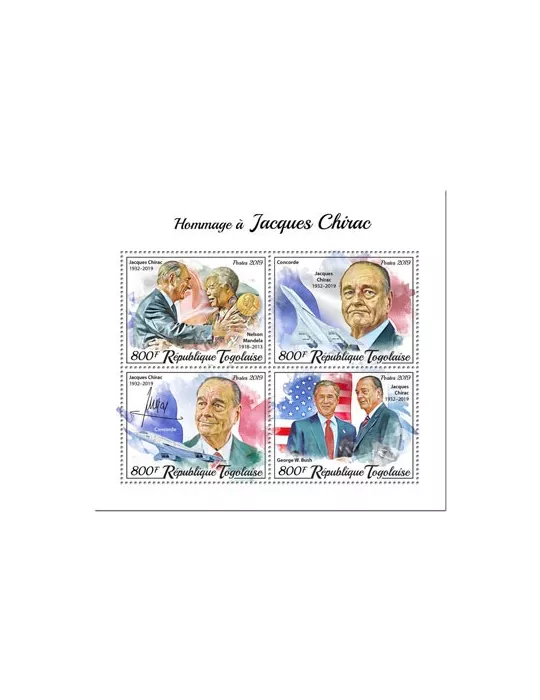 n° 7711/7714 - Timbre TOGO Poste