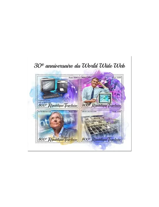 n° 7723/7726 - Timbre TOGO Poste