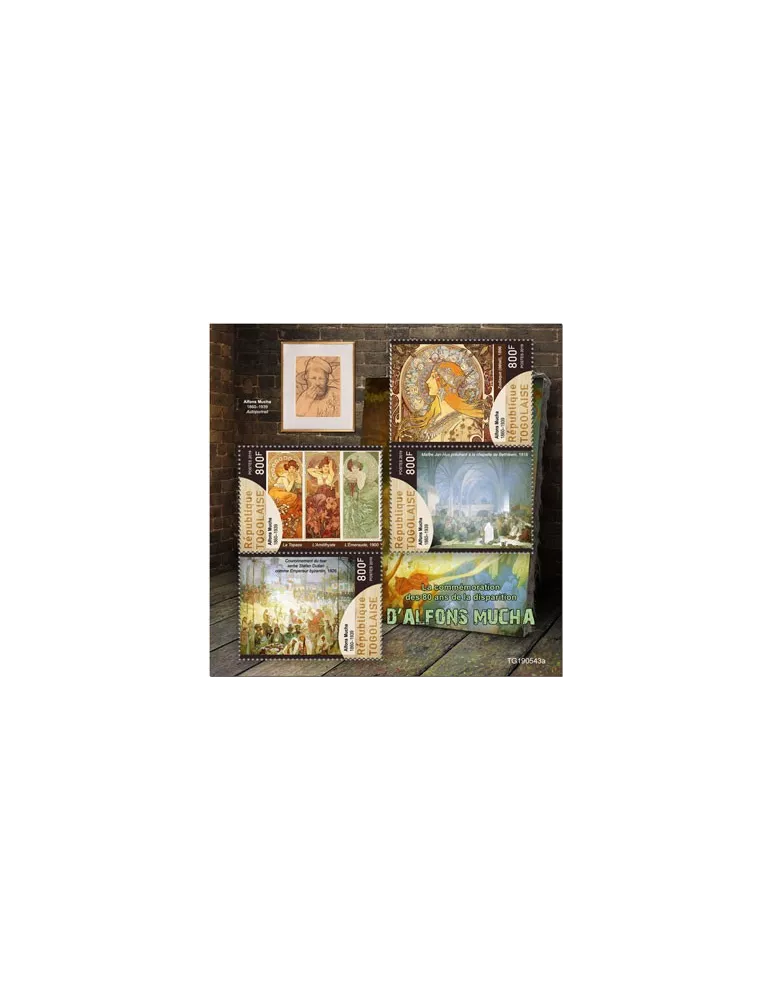 n° 7738/7741 - Timbre TOGO Poste