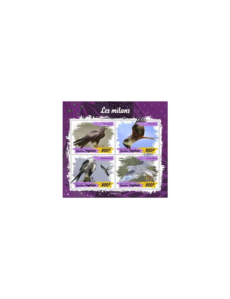 n° 7862/7865 - Timbre TOGO Poste