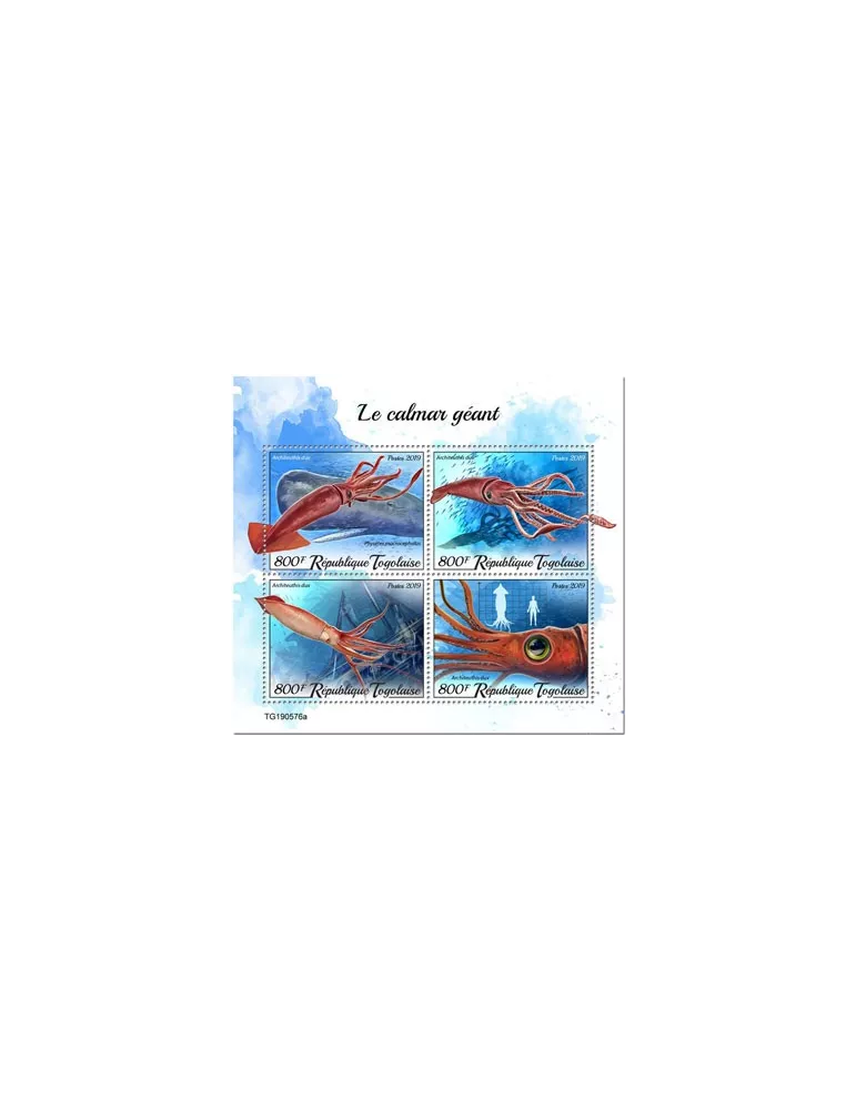 n° 7866/7869 - Timbre TOGO Poste