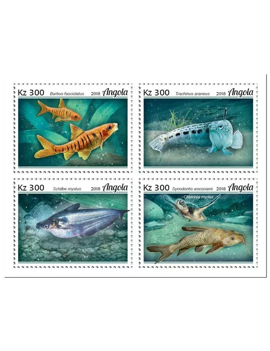 n° 1728/1731 - Timbre ANGOLA Poste