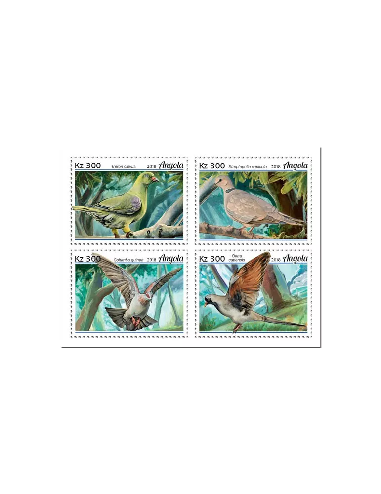 n° 1760/1763 - Timbre ANGOLA Poste