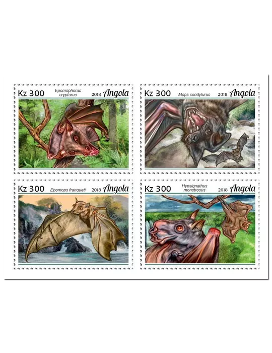 n° 1812/1815 - Timbre ANGOLA Poste