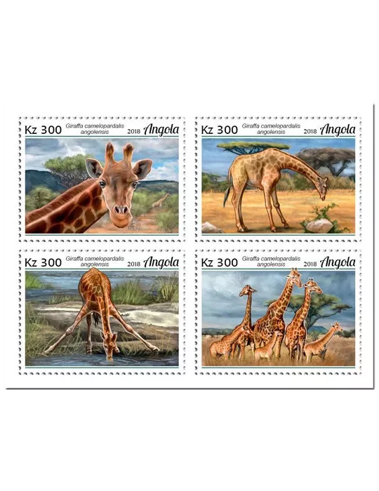 n° 1816/1819 - Timbre ANGOLA Poste