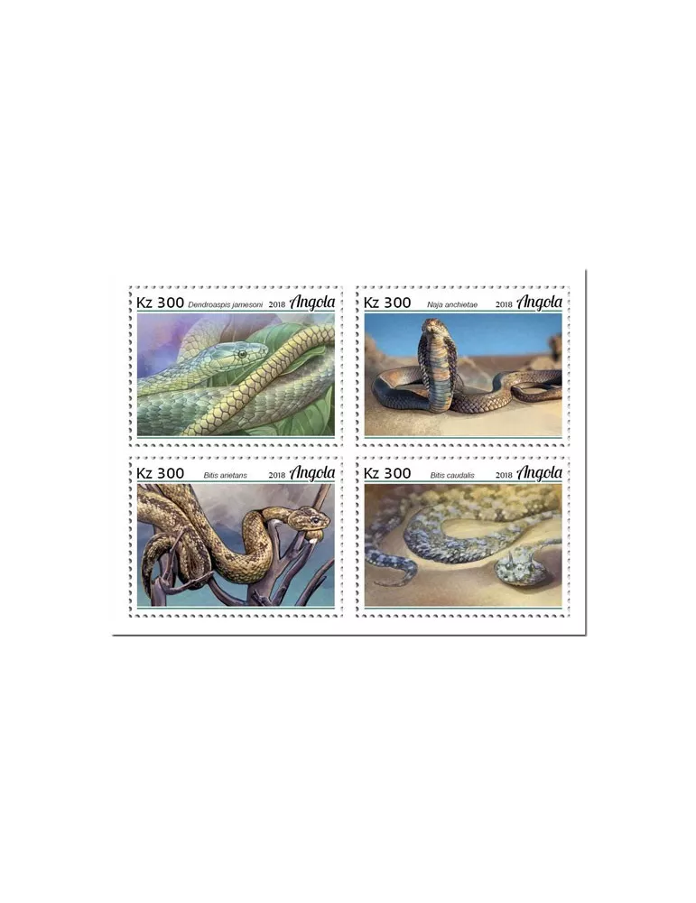 n° 1828/1831 - Timbre ANGOLA Poste