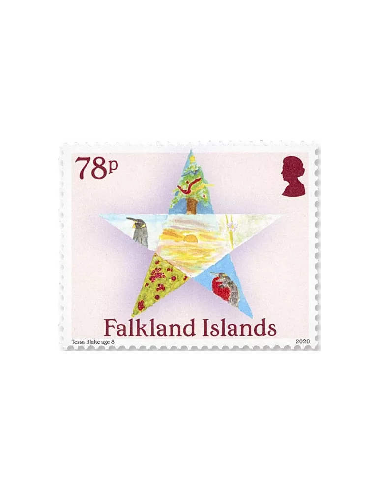 n° 1352/1355 - Timbre FALKLAND Poste