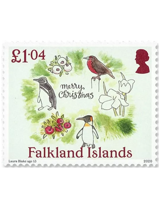 n° 1352/1355 - Timbre FALKLAND Poste