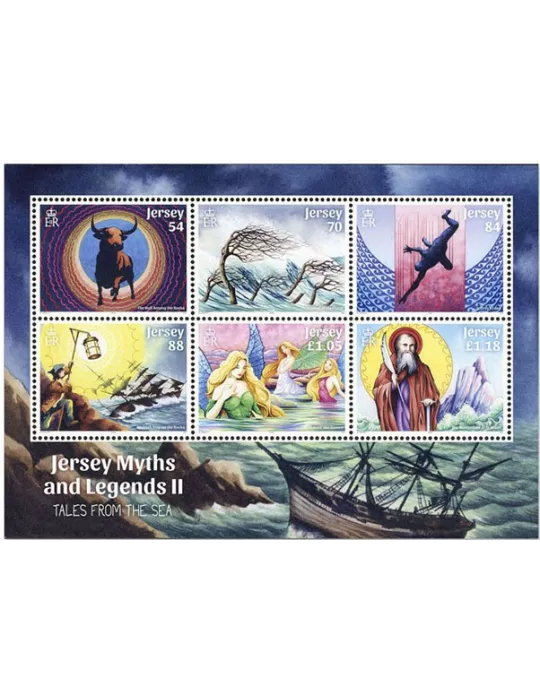 n° F2520 - Timbre JERSEY Poste