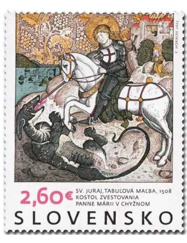 n° 891/892 - Timbre SLOVAQUIE Poste 2