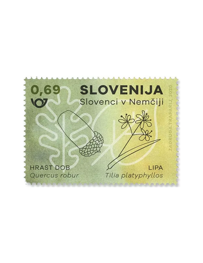 n° 1217 - Timbre SLOVENIE Poste