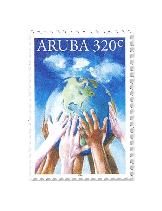 n° 1083/1086 - Timbre ARUBA Poste