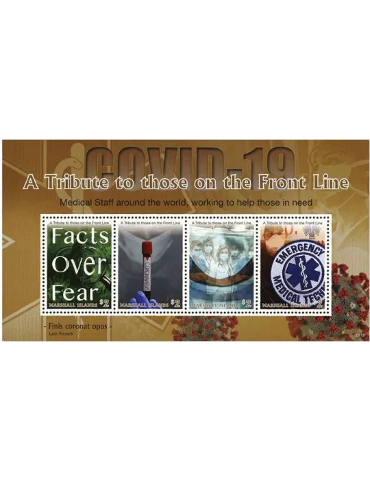 n° 4064/4067 - Timbre MARSHALL Poste