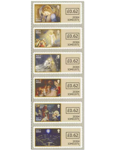 n° 45/50 - Timbre ILE DE MAN Timbres de distributeurs