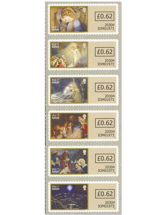 n° 45/50 - Timbre ILE DE MAN Timbres de distributeurs