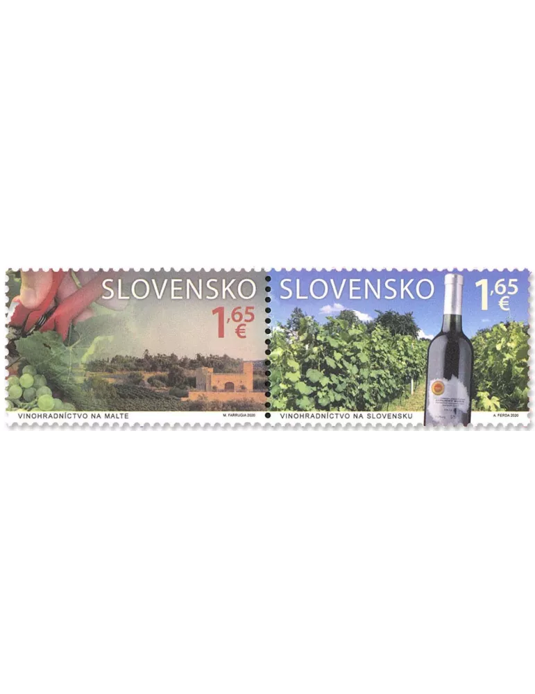 n° 807/808 - Timbre SLOVAQUIE Poste